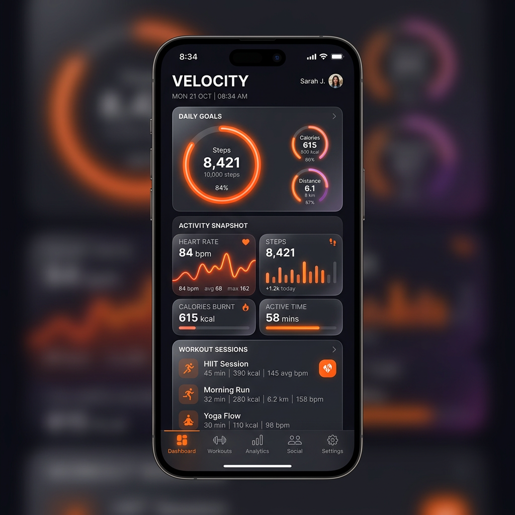 Voltage Fitness App